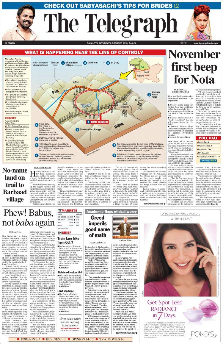 Telegraph_india-2013-10-05