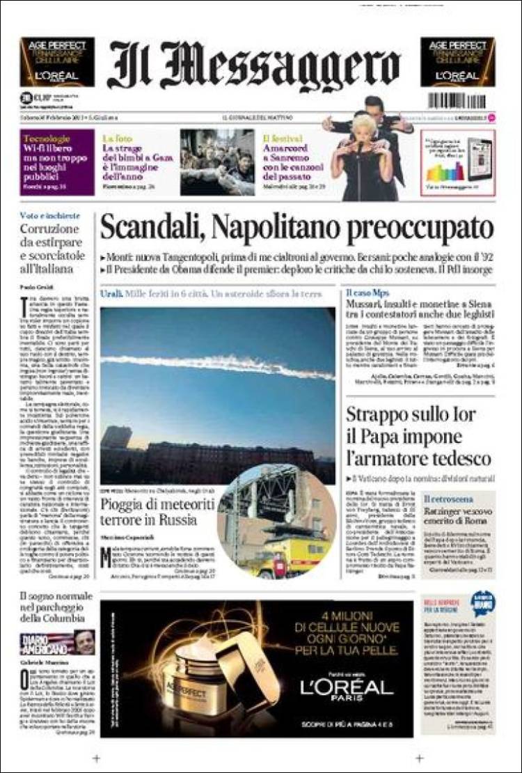 Ilmessaggero-2013-02-16