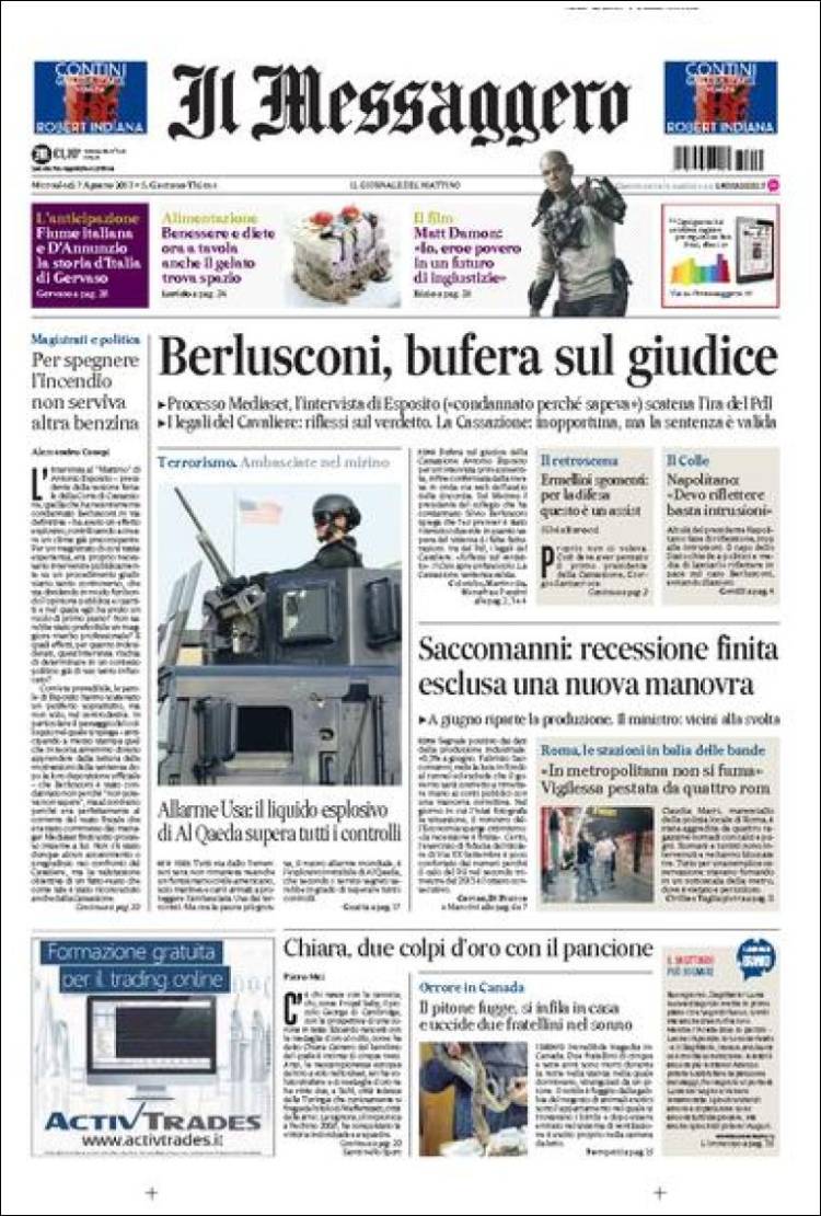 Ilmessaggero-2013-08-07