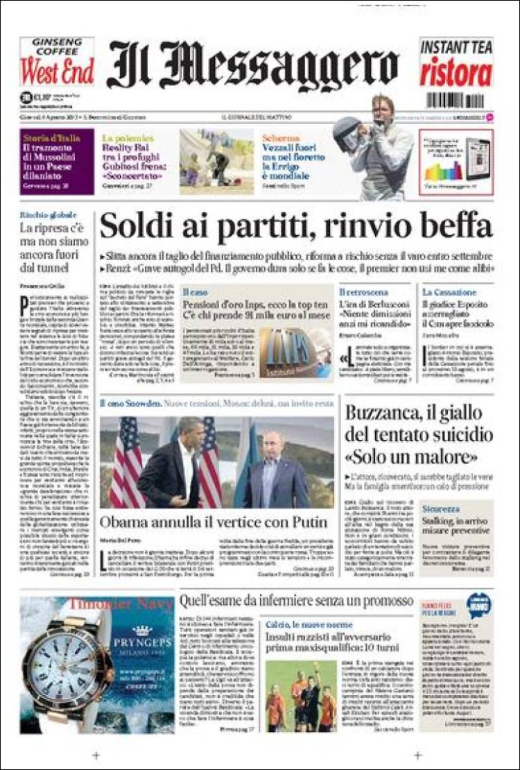 Ilmessaggero-2013-08-08