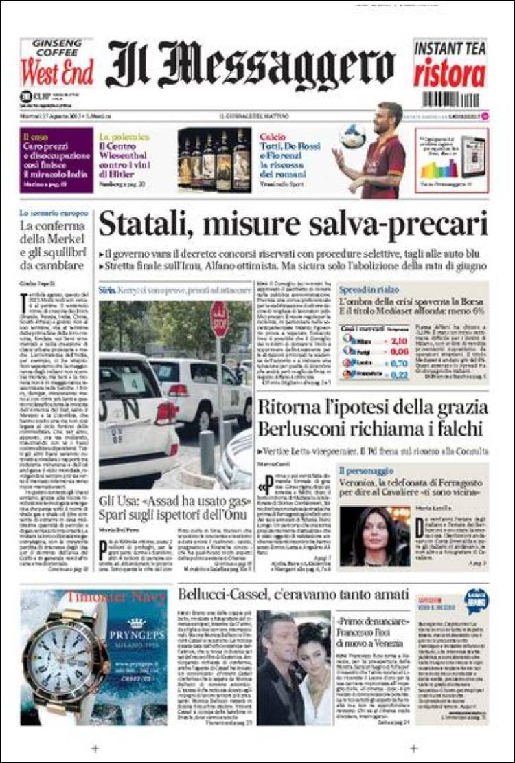 Ilmessaggero-2013-08-27